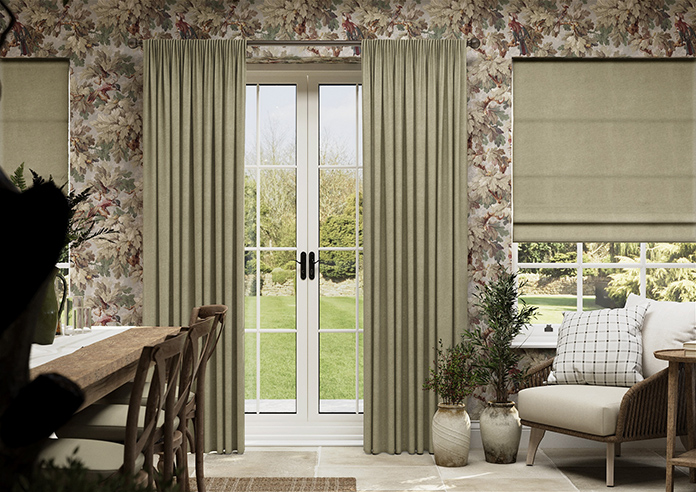 Ashbourne (Blackout), Saddle Brown - Made to Measure Curtains - Image 3